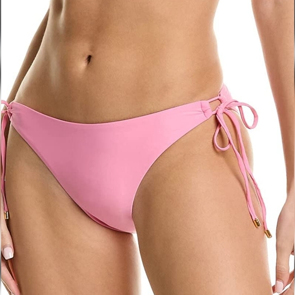 PQ Swim * 2 Pieces Set Aura Sky Strappy Bikini Top and Bottom NWT - Picture 9 of 10